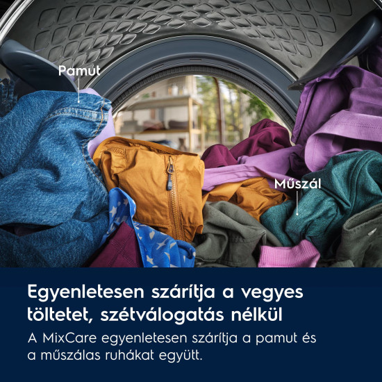 Electrolux EW7D394UCE Hőszivattyús szárítógép