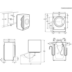 Electrolux EW7W368SI Beépíthető mosó-szárítógép