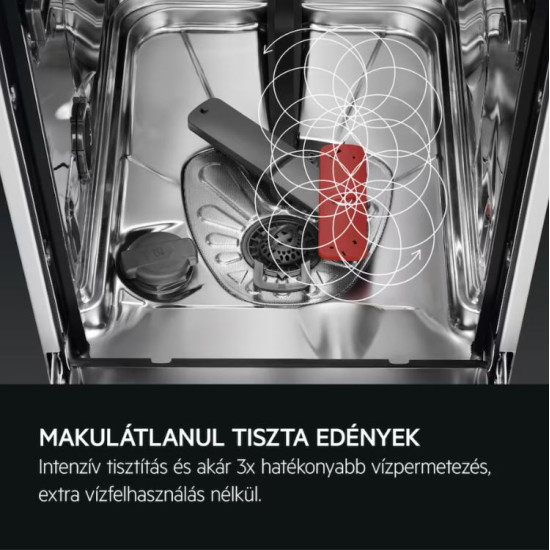 AEG FSE74707P Beépíthető 12-15 terítékes mosogatógép