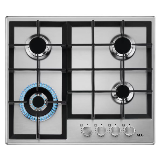 AEG HGB64420SM Beépíthető gáz főzőlap