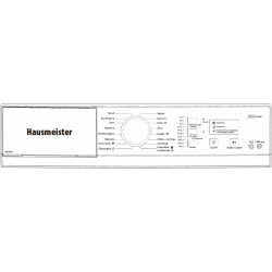 Hausmeister HM2604 Elöltöltős mosógép