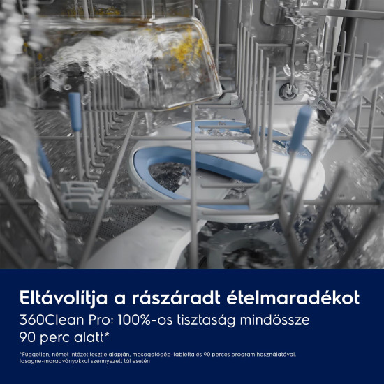 Electrolux KL82X220T Beépíthető 12-15 terítékes mosogatógép