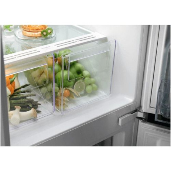 Electrolux LND5FE18S Beépíthető kombinált alul fagyasztós hűtő