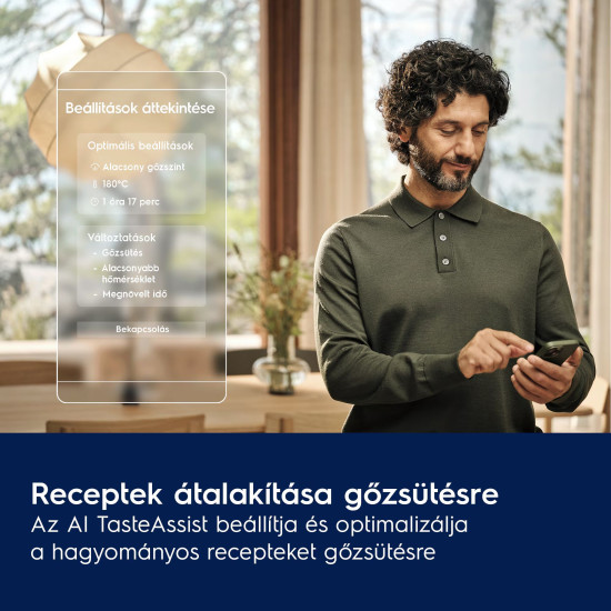 Electrolux LOB9S3XZ Beépíthető gőzsütő