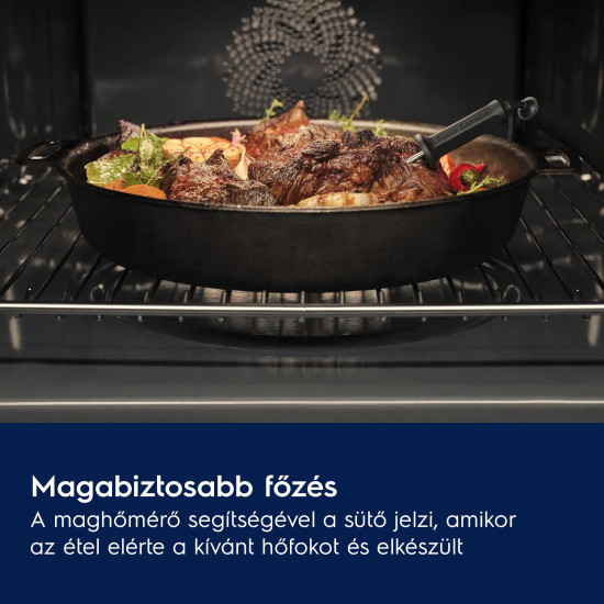 Electrolux LVL8E09Z Beépíthető kompakt sütő és mikró