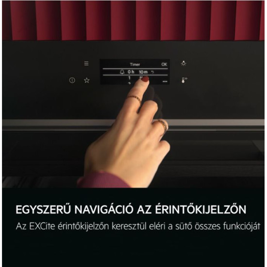 AEG NBE7P631AB Beépíthető villany sütő