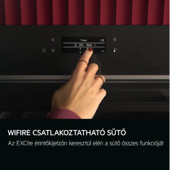 AEG NBE7P631AB Beépíthető villany sütő