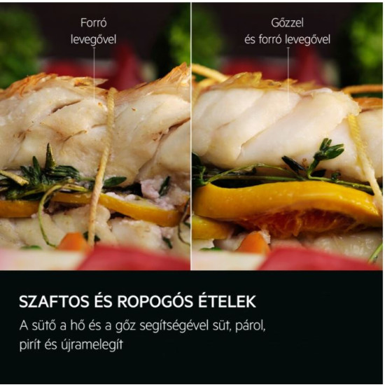 AEG NBR6P531SB Beépíthető gőzsütő