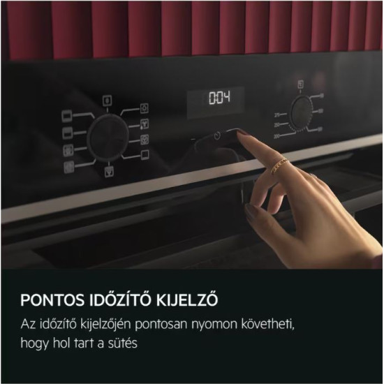AEG OA5AB21SM Beépíthető villany sütő