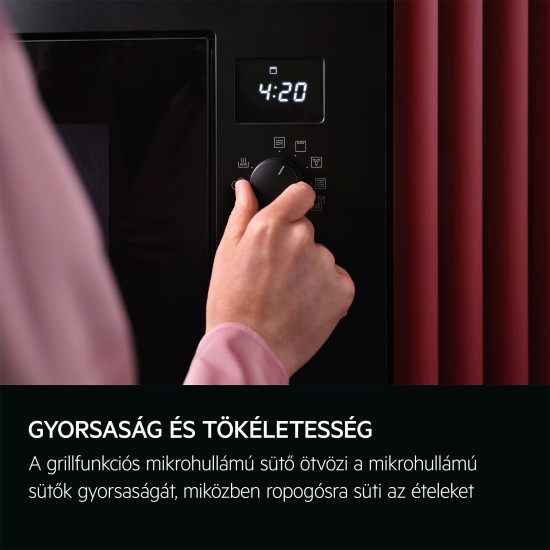 AEG OMB6G261TT Állószekrénybe építhető mikrohullámú sütő