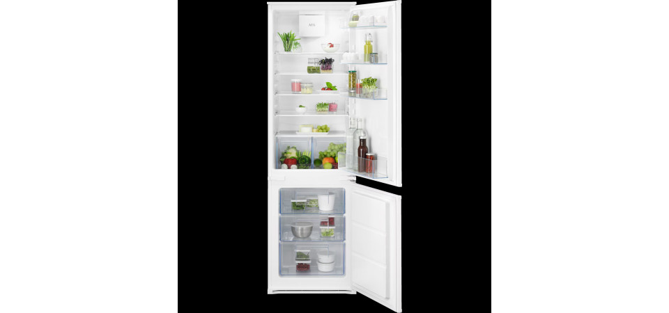 AEG OSC6N181ES Kombinált alulfagyasztós hűtőszekrény