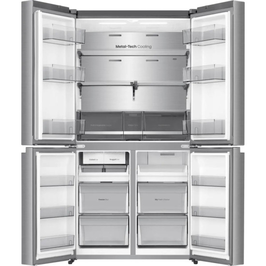 Hisense RQ5P640SYSD Kombinált alulfagyasztós hűtőszekrény
