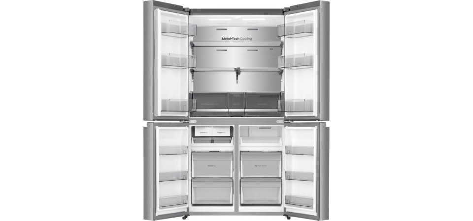 Hisense RQ5P640SYSD Kombinált alulfagyasztós hűtőszekrény