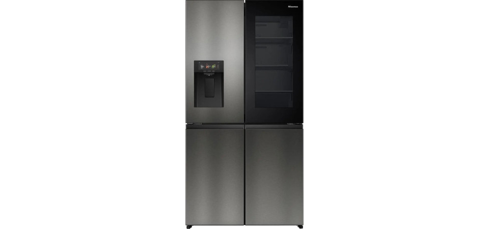 Hisense RQ600P7SKE Kombinált alulfagyasztós hűtőszekrény