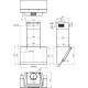 Gorenje WHI66236B Kürtős páraelszívó