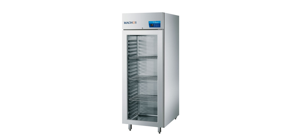 COOL COMPACT HKMTV57-MS Ipari üvegajtós hűtőszekrény