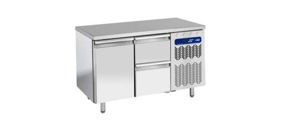 Diamond TG2N/L+1XK1/2-L Ipari hűtött munkaasztal