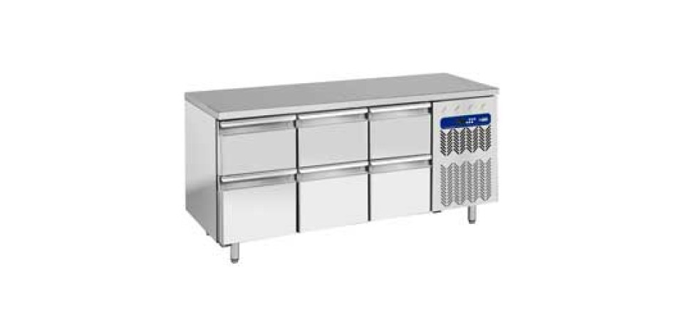 Diamond TG3N/L+3XK1/2-L Ipari hűtött munkaasztal