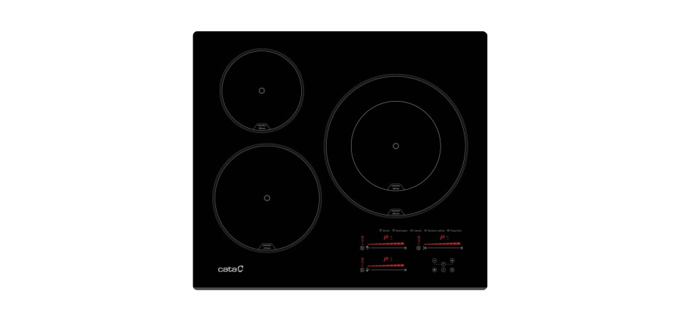 Cata CATA - Beépíthető indukciós főzőlap INSB-6028 BK fekete Hob to Hood Beépíthető indukciós főzőlap
