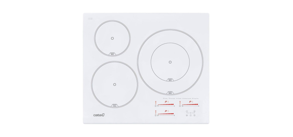 Cata CATA - Beépíthető indukciós főzőlap INSB-6030 WH fehér Hob to Hood Beépíthető indukciós főzőlap