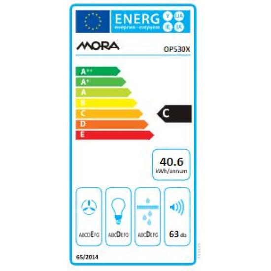 Gorenje Mora OP530X Hagyományos páraelszívó
