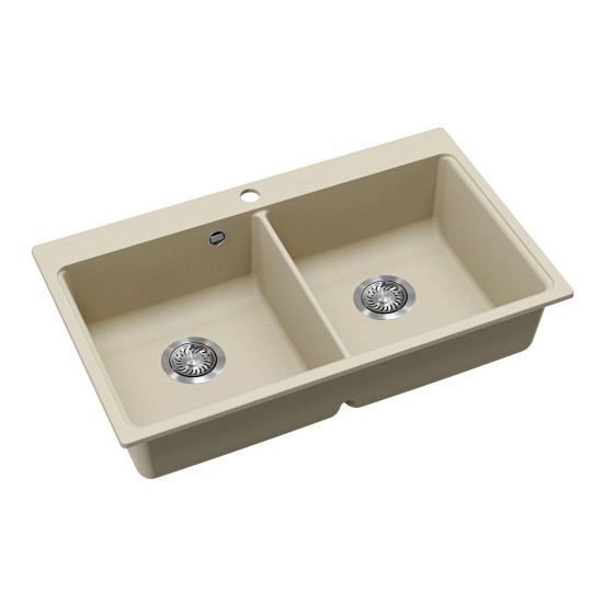 Evido EVIDO QUADRO 9 gránit mosogatótál dugókiemelő nélkül 105543 Gránit mosogatótálca