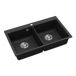 Evido EVIDO QUADRO 9 gránit mosogatótál dugókiemelő nélkül 105545 Gránit mosogatótálca