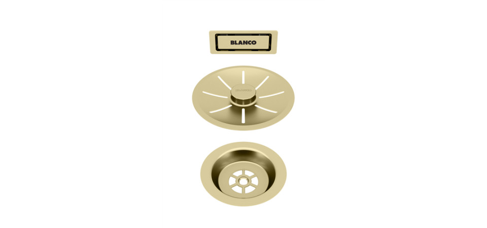 Blanco InFino szett satin gold 1 med. 203476 Mosogatótálca tartozék