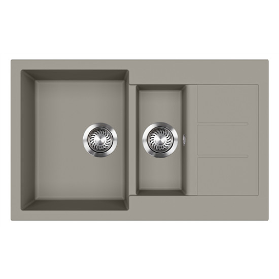 Evido EVIDO CUBO 6S Compact gránit mosogatótál dugókiemelő nélkül 442062 Gránit mosogatótálca