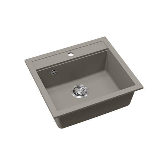Evido EVIDO QUADRO 6 gránit mosogatótál dugókiemelő nélkül 442063 Gránit mosogatótálca