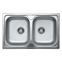 Evido EVIDO Typon 8 Compact rozsdamentes mosogató 442163 Rozsdamentes acél mosogatótálca