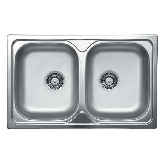 Evido EVIDO Typon 8 Compact rozsdamentes mosogató 442163 Rozsdamentes acél mosogatótálca