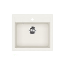 Evido EVIDO QUADRO 6 gránit mosogatótál dugókiemelő nélkül 442205 Gránit mosogatótálca