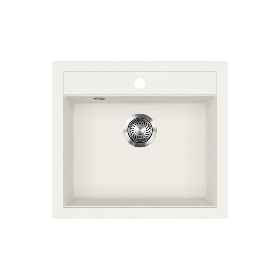 Evido EVIDO QUADRO 6 gránit mosogatótál dugókiemelő nélkül 442205 Gránit mosogatótálca