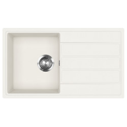 Evido EVIDO EASY 45 S gránit mosogató, 760 x 440 mm, fehér 442208 Gránit mosogatótálca