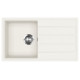 Evido EVIDO EASY 45 S gránit mosogató, 760 x 440 mm, fehér 442208 Gránit mosogatótálca