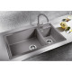 Blanco METRA 9 SILGRANIT mosogató, balos, palaszürke 518886 Gránit mosogatótálca