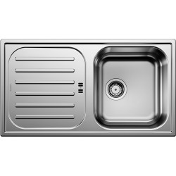 Blanco FLEX PRO 45 S mosogatótálca, natúr rozsdamentes acél, excenter nélkül (232887 mos+232250 lef) 521007 Rozsdamentes acél mosogatótálca