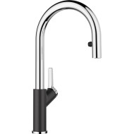 Blanco CARENA-S Vario antracit/króm HD 521358 Gránit csaptelep Blanco CARENA-S Vario antracit/króm HD 521358 Gránit csaptelep