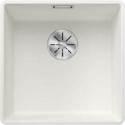Blanco SUBLINE 400-F fehér exc.n., SZINTBE ÉPÍTÉS 523497 Gránit mosogatótálca