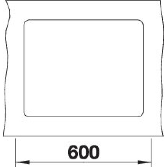 Blanco SUBLINE 500-F fehér exc.n. 523535 Gránit mosogatótálca