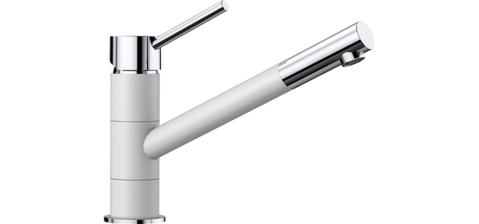 Blanco KANO fehér / króm HD 525030 Gránit csaptelep Blanco KANO fehér / króm HD 525030 Gránit csaptelep