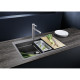 Blanco ETAGON 6 SILGRANIT mosogató, fekete 525890 Gránit mosogatótálca