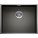 Blanco ZEROX 500-U Dark Steel rozsdamentes acél mosogató 526243 Rozsdamentes acél mosogatótálca