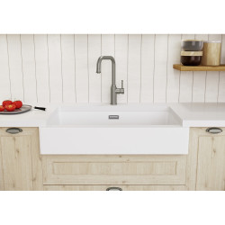 Blanco VINTERA XL 9-UF SILGRANIT mosogató, törtfehér 526803 Gránit mosogatótálca