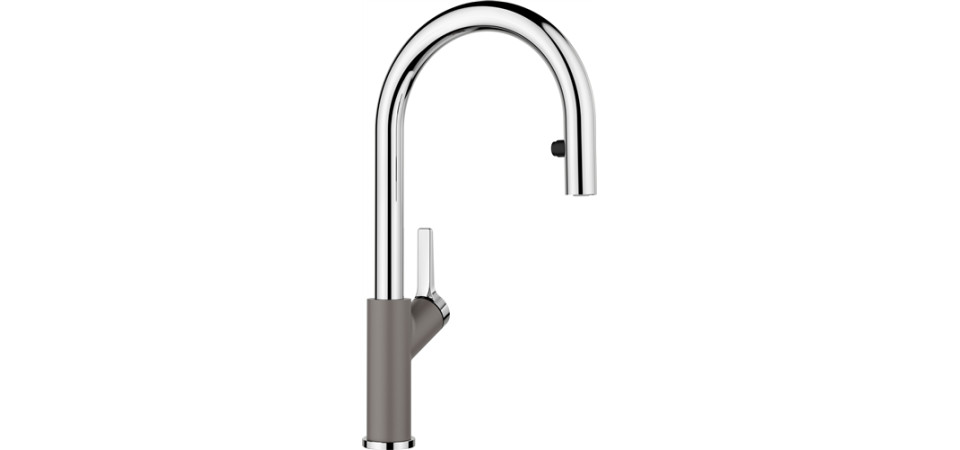 Blanco CARENA-S Vario vulkánsz./króm HD 526930 Gránit csaptelep Blanco CARENA-S Vario vulkánsz./króm HD 526930 Gránit csaptelep