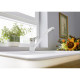 Blanco WEGA II csaptelep, vulkánszürke/króm, SILGRANIT-Look, HD 526981 Gránit csaptelep