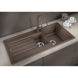 Blanco LEGRA 6 S SILGRANIT mosogató, törtfehér 527088 Gránit mosogatótálca