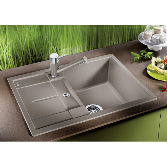 Blanco METRA 45 S Compact SILGRANIT mosogató, vulkánszürke 527286 Gránit mosogatótálca