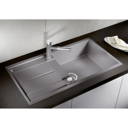 Blanco METRA XL 6 S-F SILGRANIT mosogató, vulkánszürke, lefolyó-távműködtetővel 527308 Gránit mosogatótálca